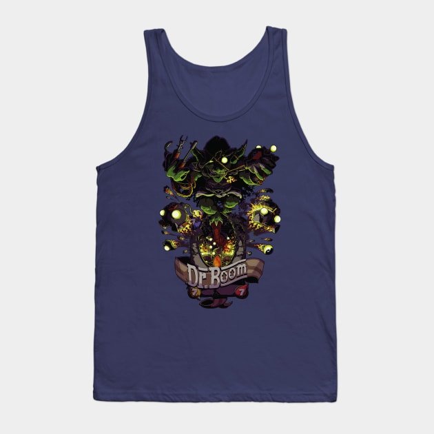 Unofficial Dr Boom Tribute Tee Tank Top by peanutgolem